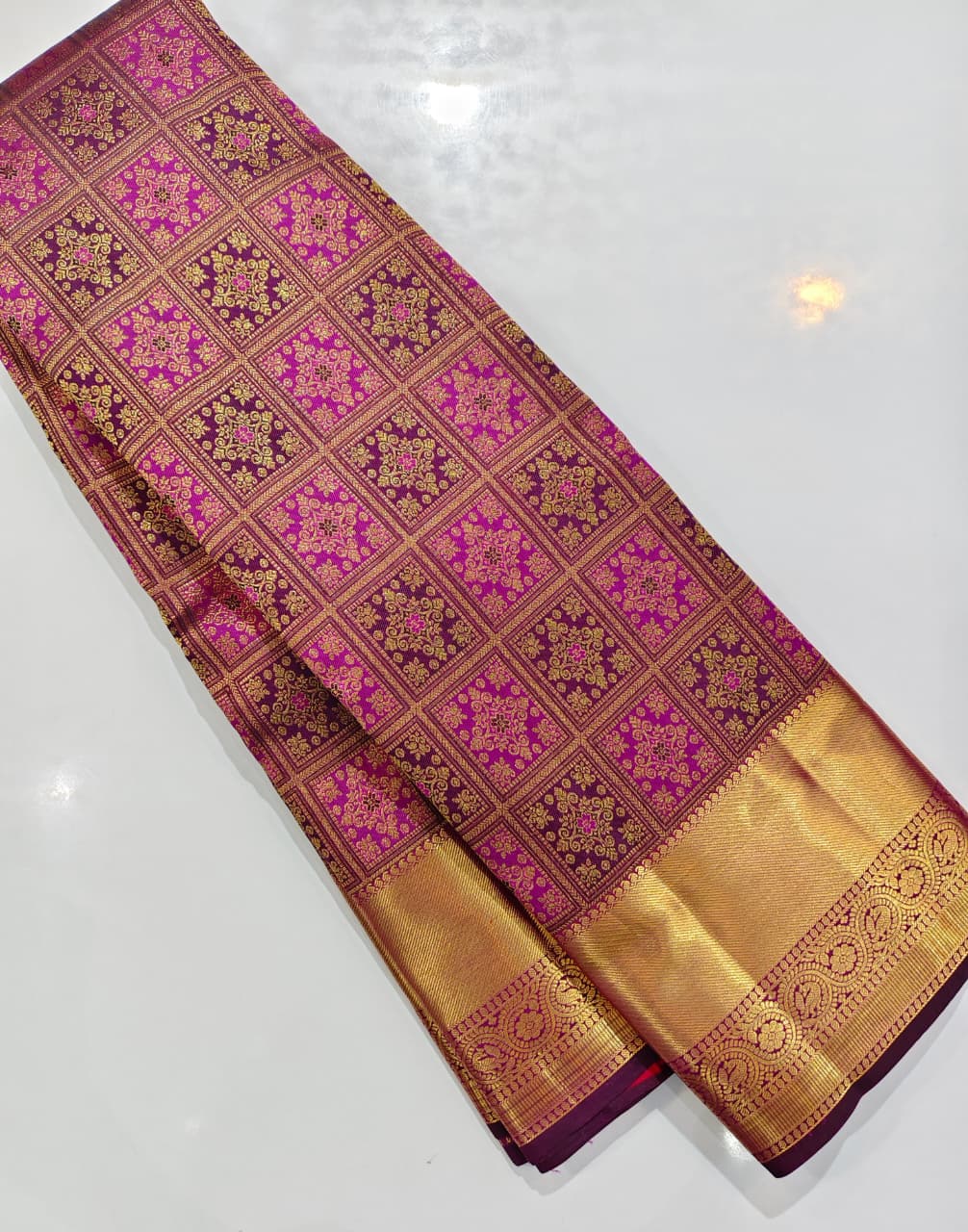 Traditional Kanchipuram Pattu Saree